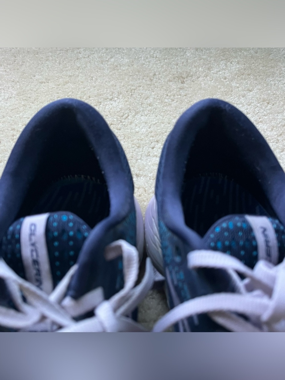 Brooks Women’s Blue Glycerin 20 Running Shoes - Size 10.5M - GUC - #1203691B499 - Picture 3 of 10